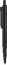 Ручка HIT COLOR Черная 1341.08