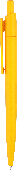 Ручка HIT COLOR Желтая 1341.04