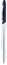 Ручка ARIS SOFT MIRROR Темно-синяя 3066.14