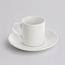 Кофейная пара прямой формы Espresso, 100мл, белый