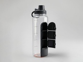 Бутылка для воды «Electrolyte», черный