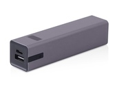 Внешний аккумулятор «Rail», 5000 mAh, темно-серый