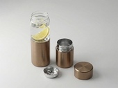 Бутылка для воды FLAVOUR U SEE, 460 мл, золотистый