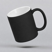 Кружка с покрытием soft-touch «Barrel of a Gum», черный