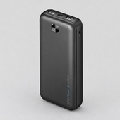 Внешний АКБ NRG Power V2 10000 мА-ч, 2A, 2xUSB, черный, Deppa