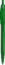Ручка DAROM COLOR Зелёная 1071.02