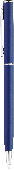 Ручка HILTON Синяя 281C 1060.01