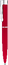 Ручка GROM SOFT MIRROR Красная 1126.03