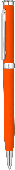 Ручка METEOR SOFT Оранжевая 1130.05